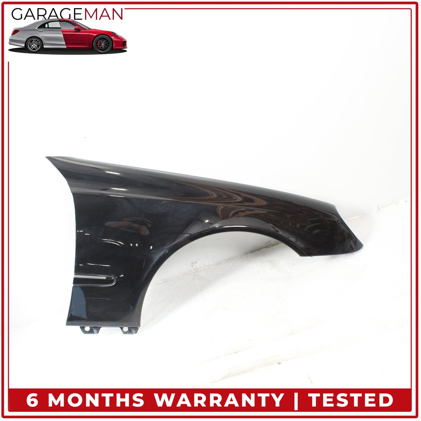 2003-2009 Mercedes W211 E350 E320 Front Right Side Fender Wing Panel Black OEM