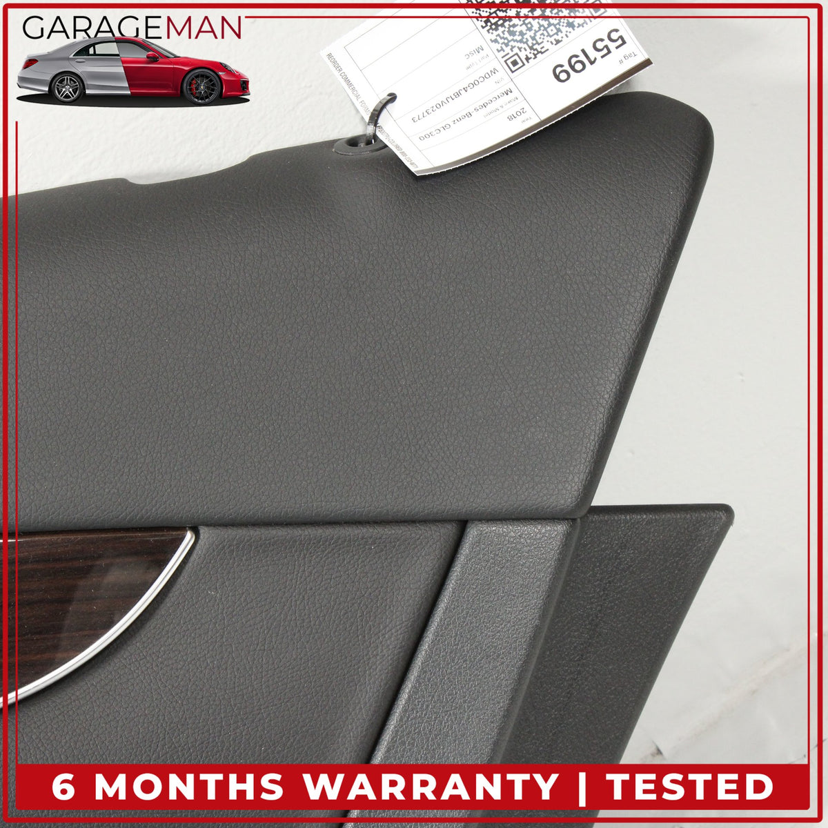 2016-2022 Mercedes X253 GLC300 Rear Right Side Interior Door Trim Panel OEM