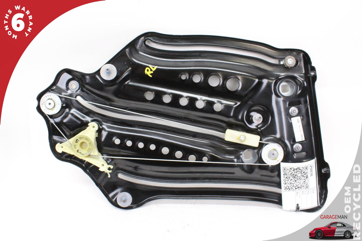 2009-2017 Audi RS5 A5 S5 Rear Left Driver Side Window Regulator 8F0839397D OEM