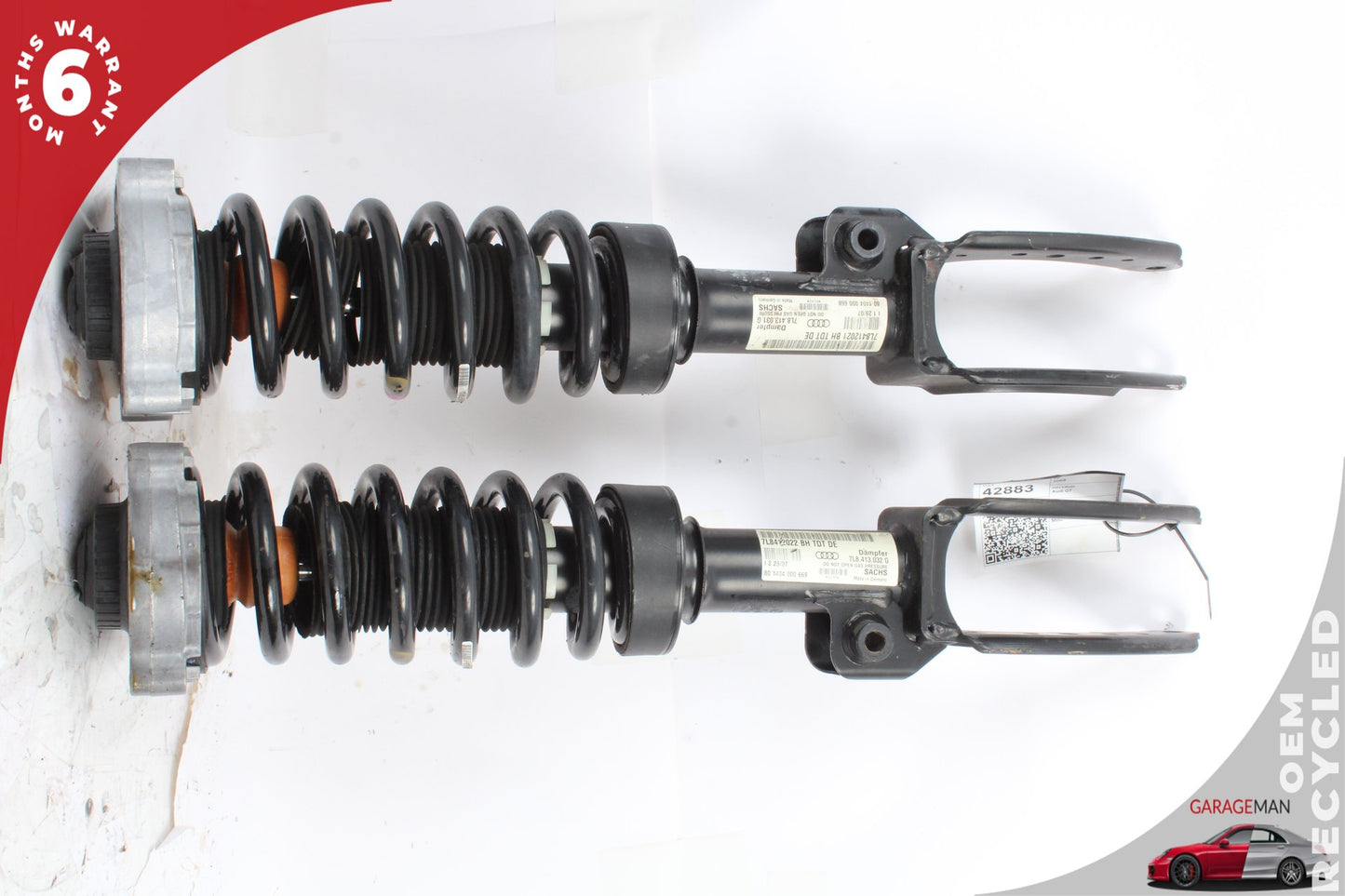 2007-2015 Audi Q7 Front Left and Right Side Shock Strut 7L8413032G OEM