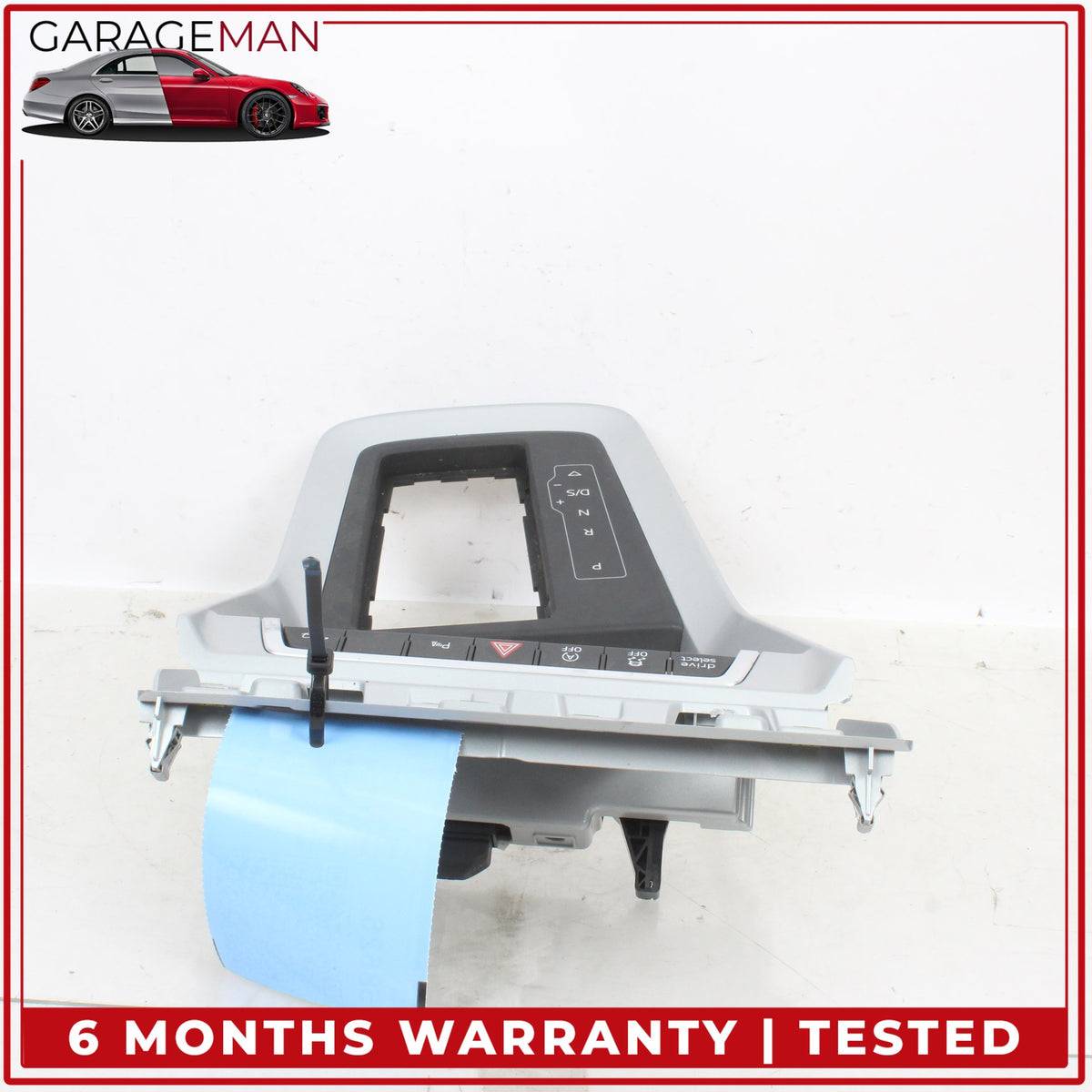 2019-2025 Audi Q3 Emergency Hazard Light Control Switch Panel w/ Trim Cover OEM