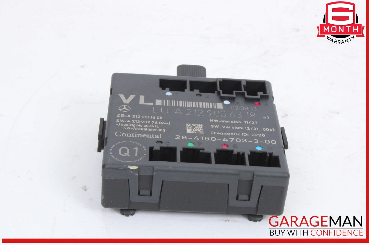 2008-2018 Mercedes-Benz E250 W212 Left Front Door Control Module 2129006318 OEM