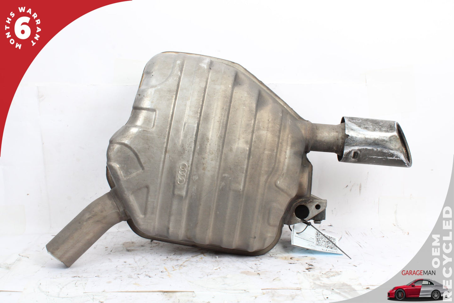 2012-2015 Audi A7 A6 Quattro Rear Right Side Exhaust Muffler 4G0253610 OEM