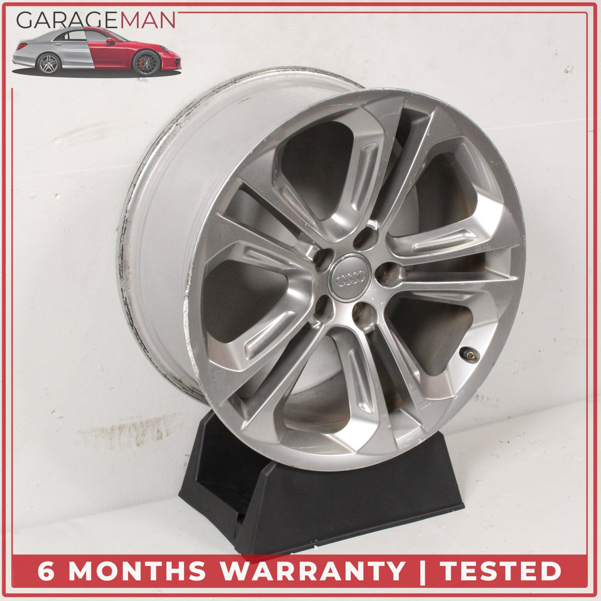 2015-2018 Audi Q3 Front or Rear Side Wheel Rim 8.5JX19H2 ET36 8U0601025AD OEM