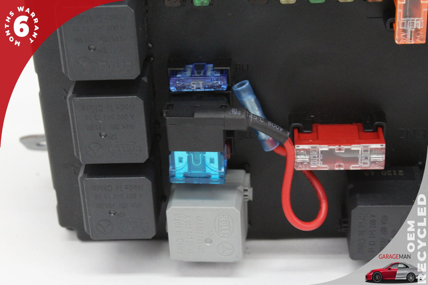 2010-2014 Mercedes W221 S500 CL550 Rear Trunk Fuse Box Relay 2219006902 OEM