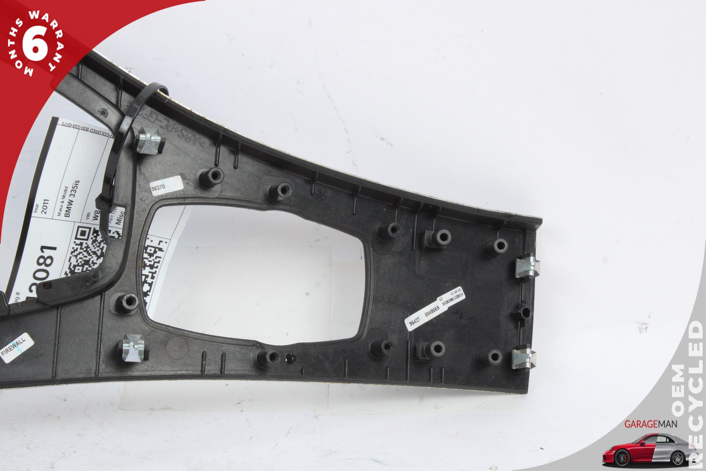 2007-2013 BMW 335is 328i Front Center Console Trim Bezel Cover Panel 8049059 OEM