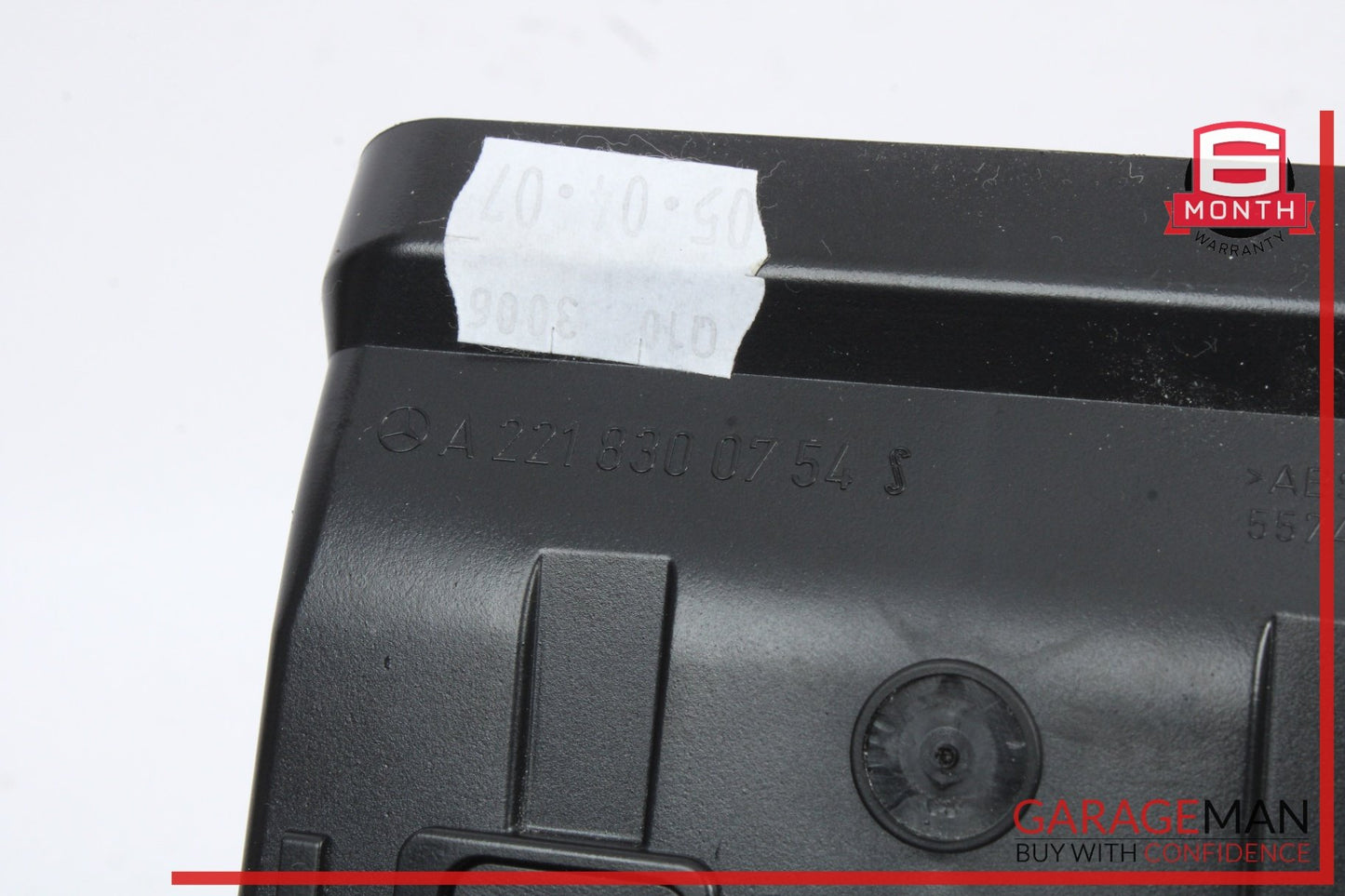 2007-2013 Mercedes S550 W221 Rear A/C Climate Control Dual Air Vent 2218300754