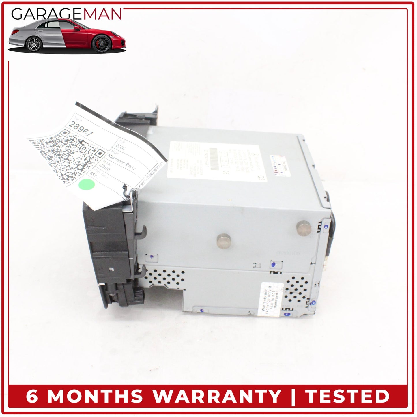 2008-2011 Mercedes W204 C300 Command Head Unit Navigation Radio 2048709990 OEM