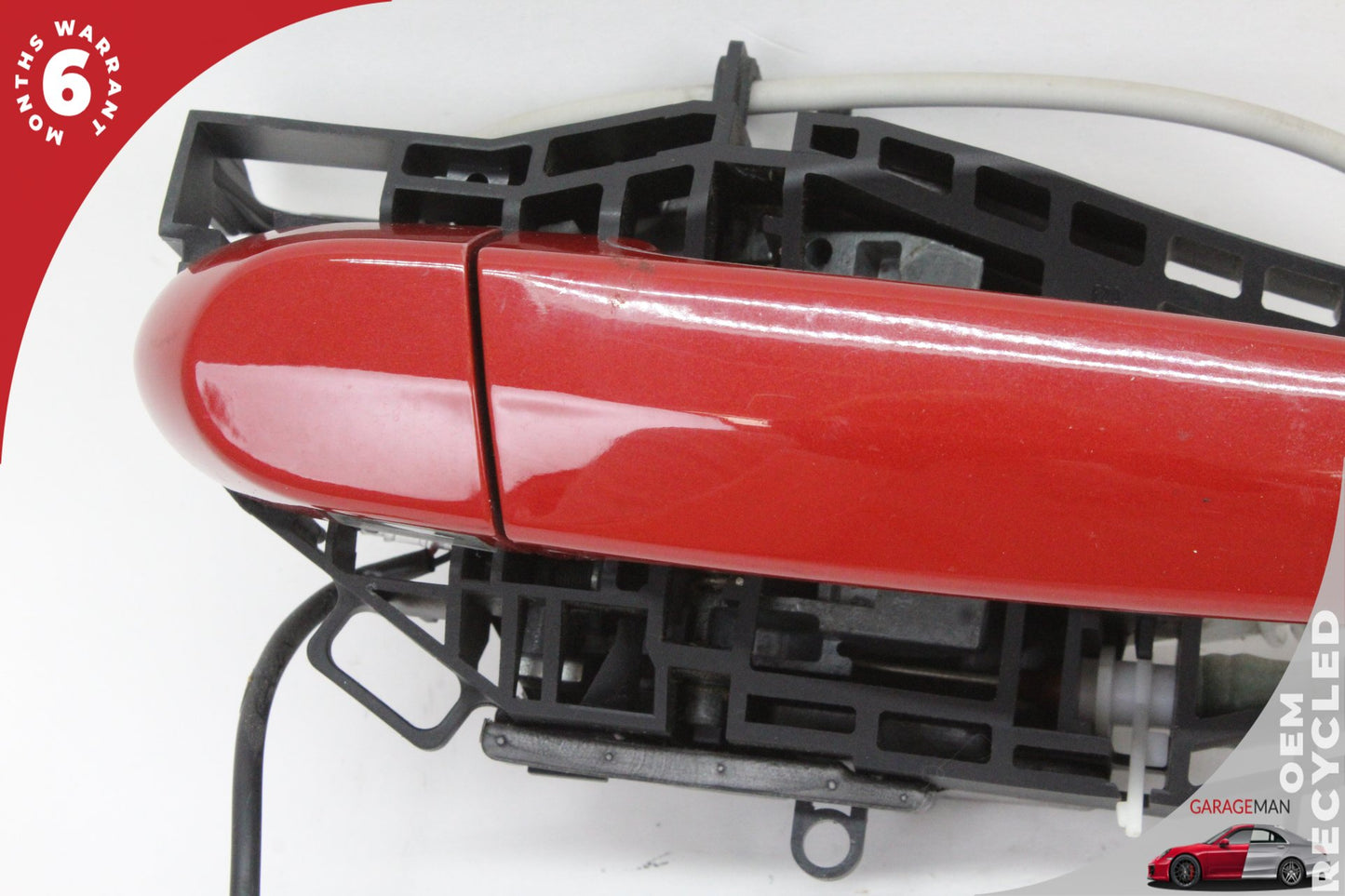 2012-2018 BMW 320i F30 Rear Right Side Exterior Door Handle Red 7332268 OEM