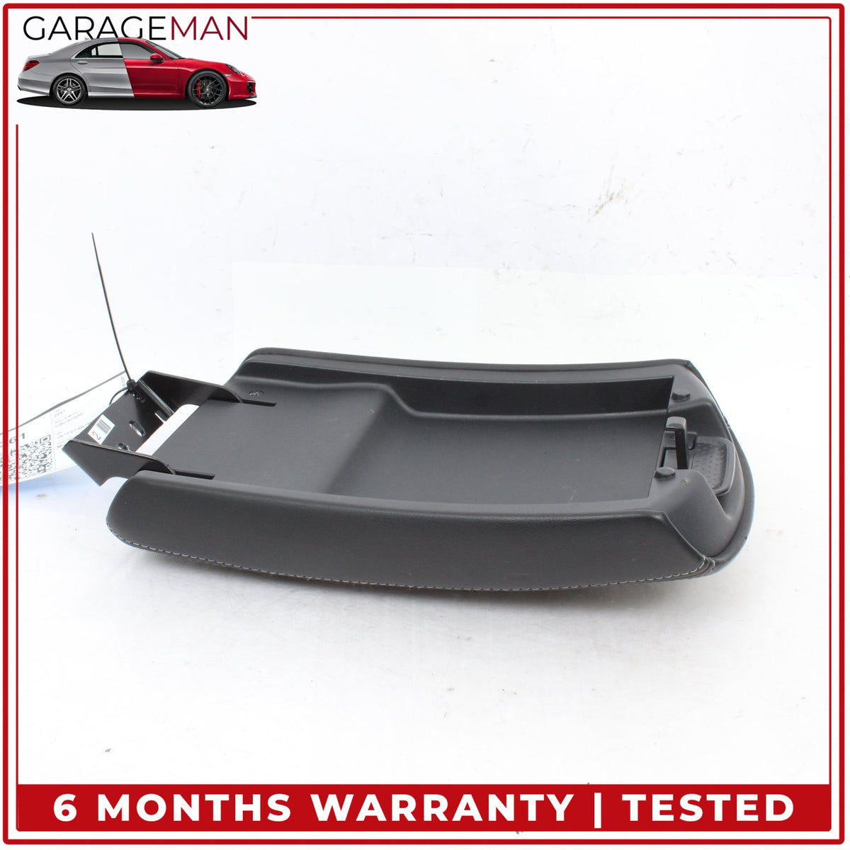 2016-2024 Infiniti Q50 V37 Front Center Armrest Lid Cover Black 969204GT0B OEM
