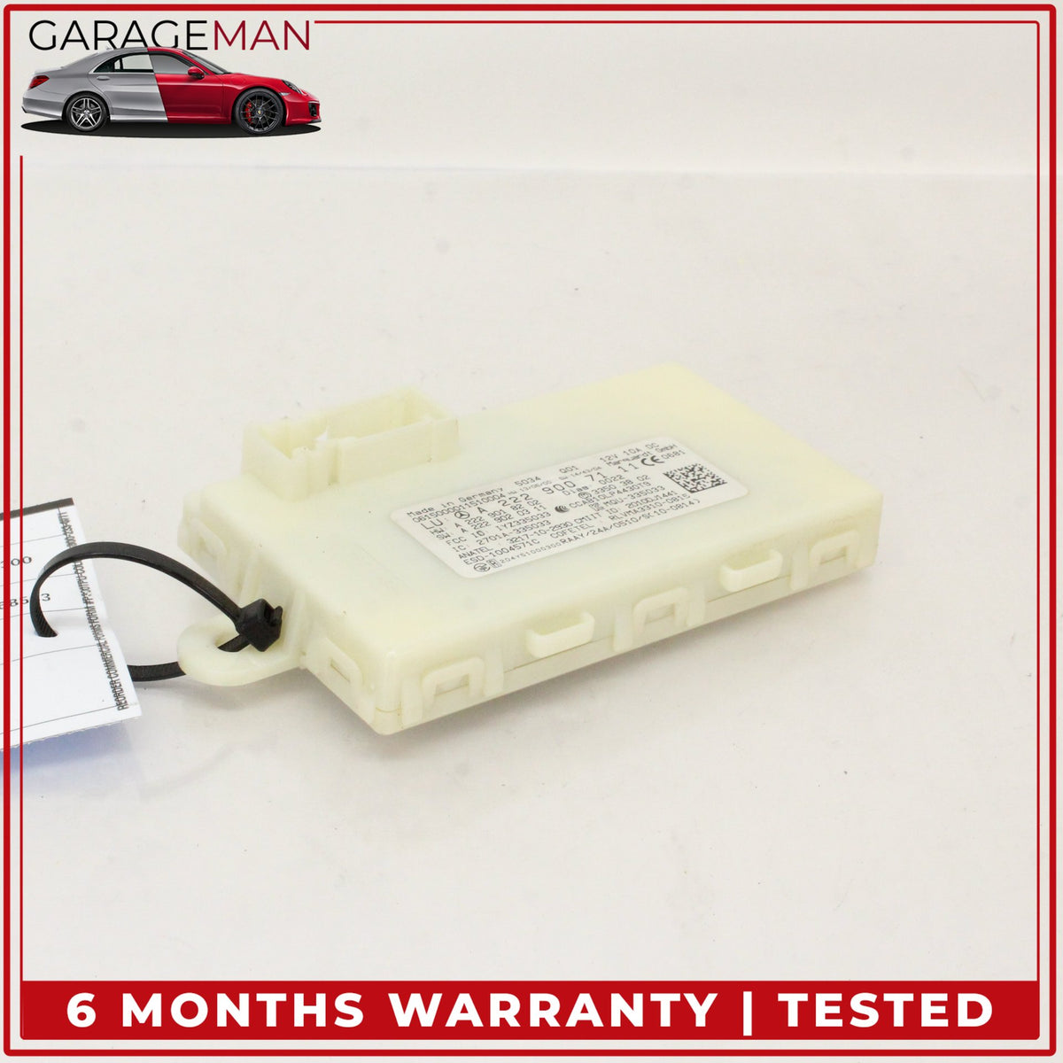 2014-2019 Mercedes W205 C300 Keyless Go Entry Control Module Unit 2229007111 OEM