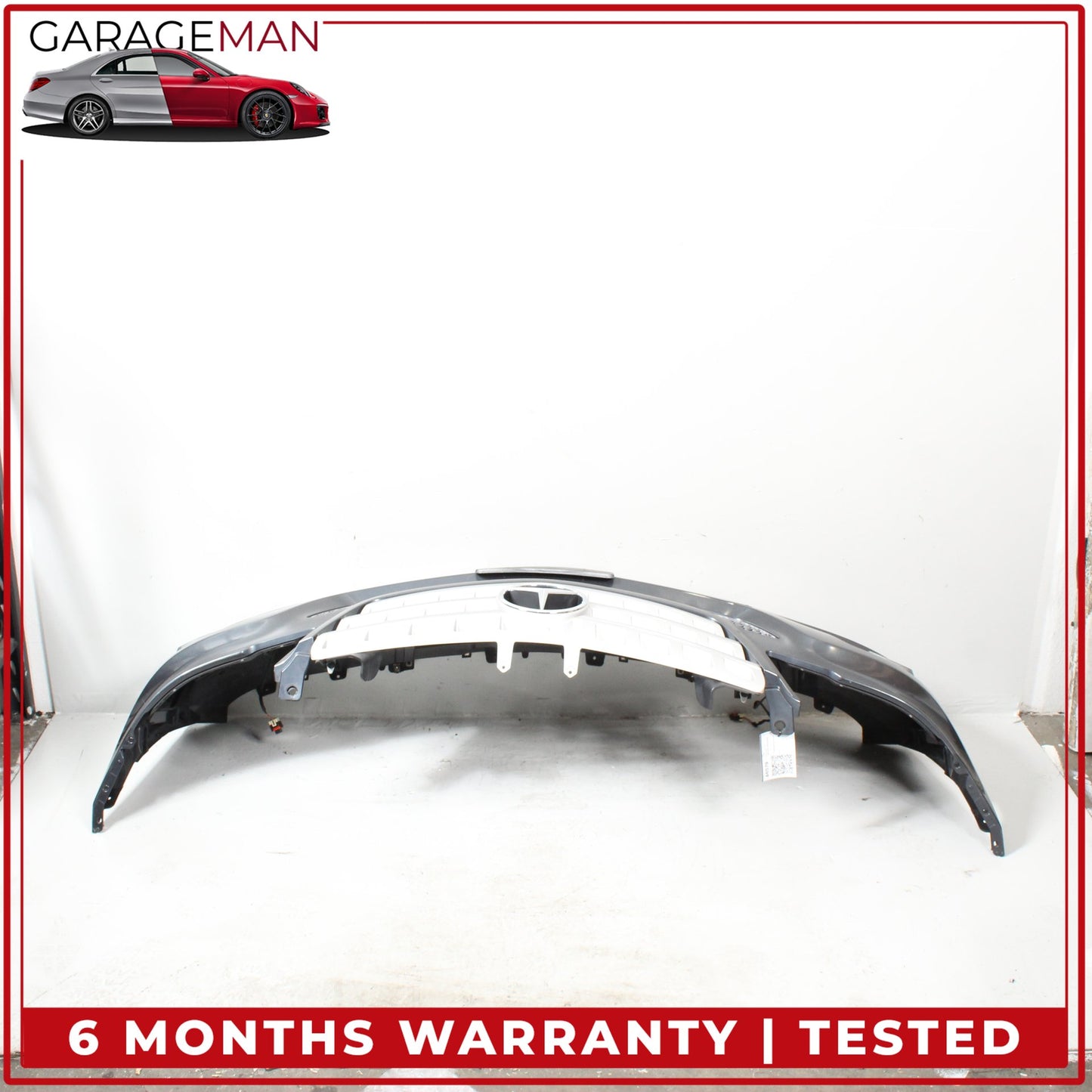 2009-2011 Mercedes W164 ML350 ML550 Base Front Bumper Cover Assembly Gray OEM