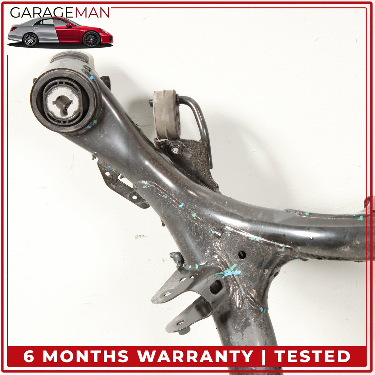 2017-2019 Audi Q7 Rear Suspension Sub Frame Subframe Crossmember 4M0500025 OEM