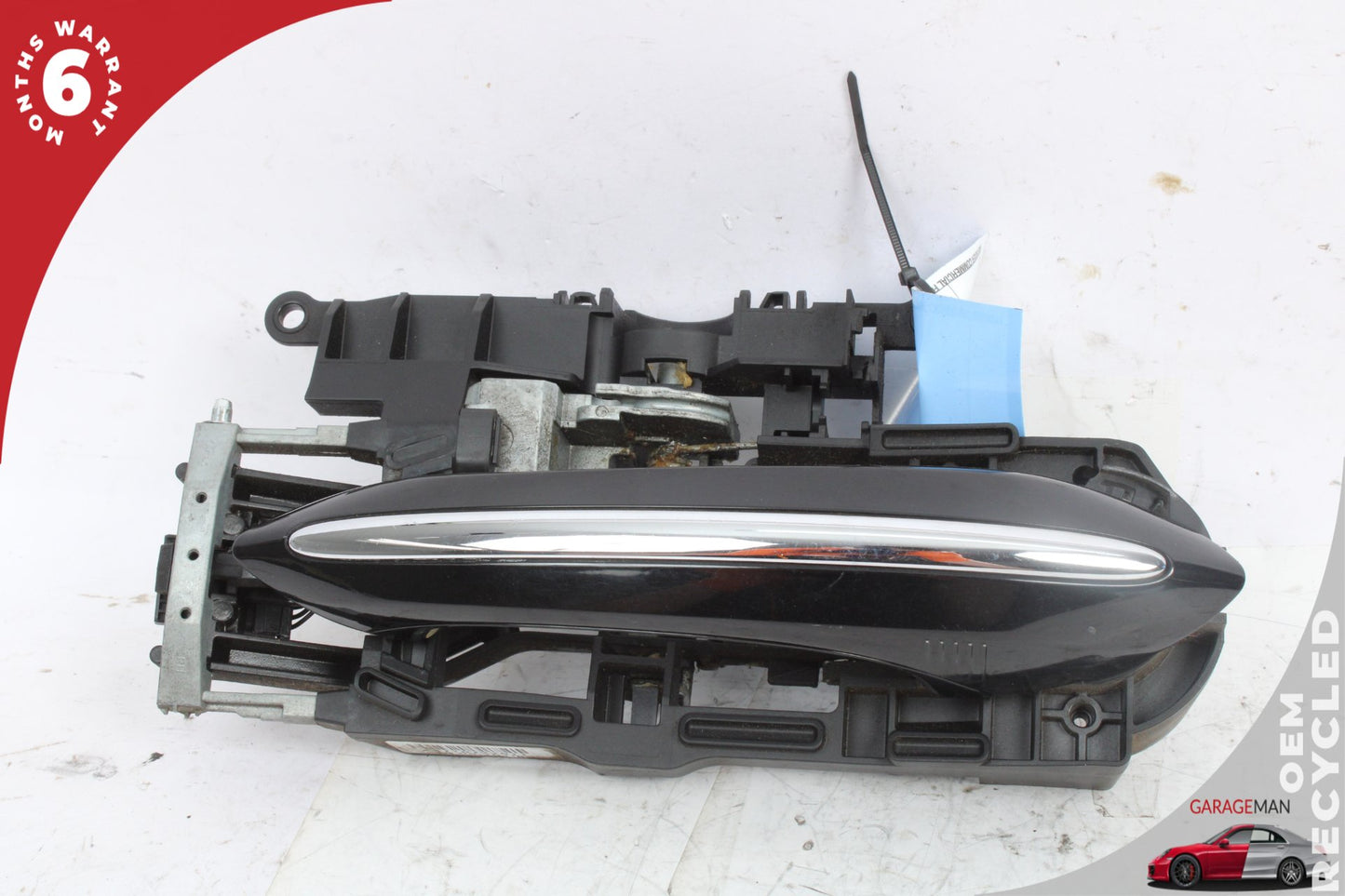 2011-2016 BMW 528i Front Right Passenger Side Exterior Door Handle Black OEM