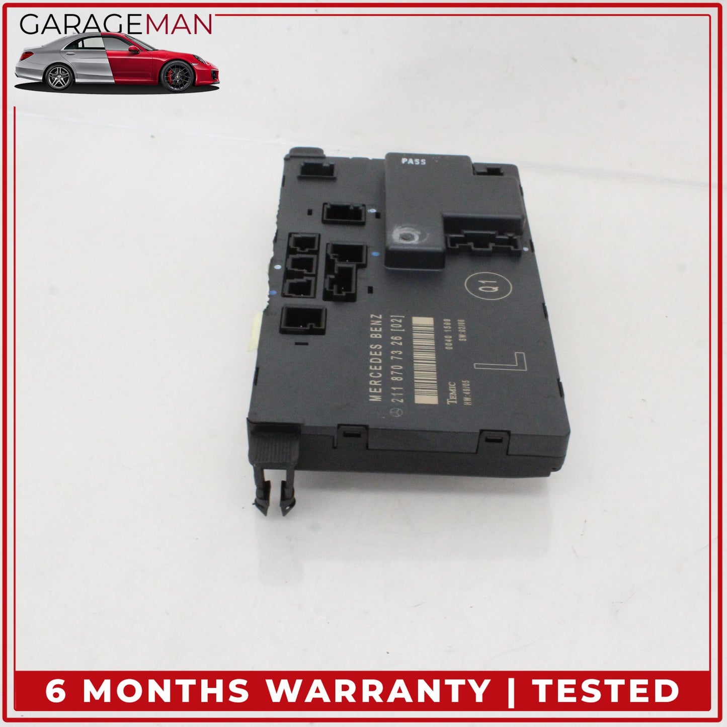 2003-2009 Mercedes W211 E350 E550 Front Left Door Control Module 2118208185 OEM