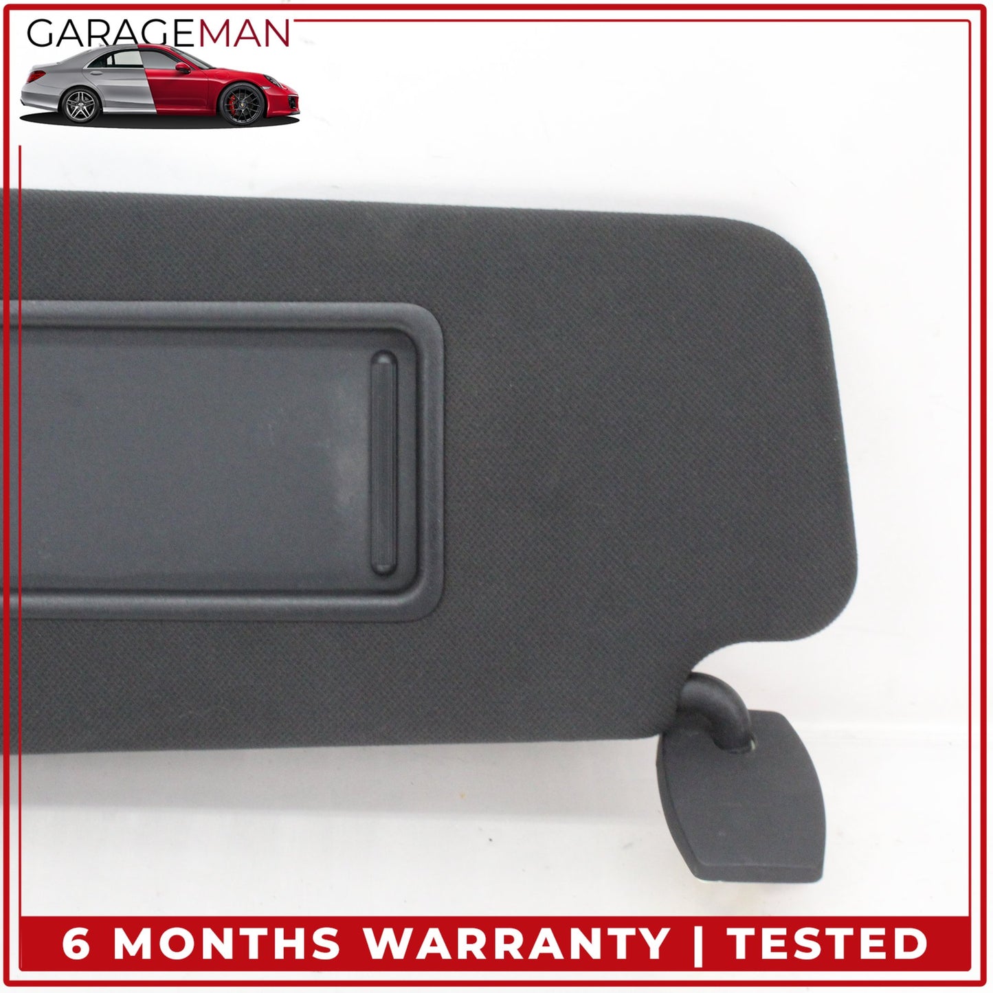 2011-2016 BMW 550i 528i 535i Front Left Driver Side Sun Visor Sunvisor Black OEM
