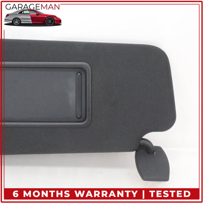 2011-2016 BMW 550i 528i 535i Front Left Driver Side Sun Visor Sunvisor Black OEM