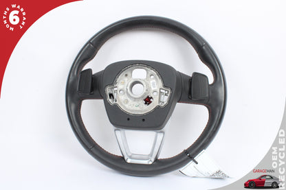 2018-2020 Audi SQ5 Q5 Front Left Side Steering Wheel w/ Paddle Shifters OEM