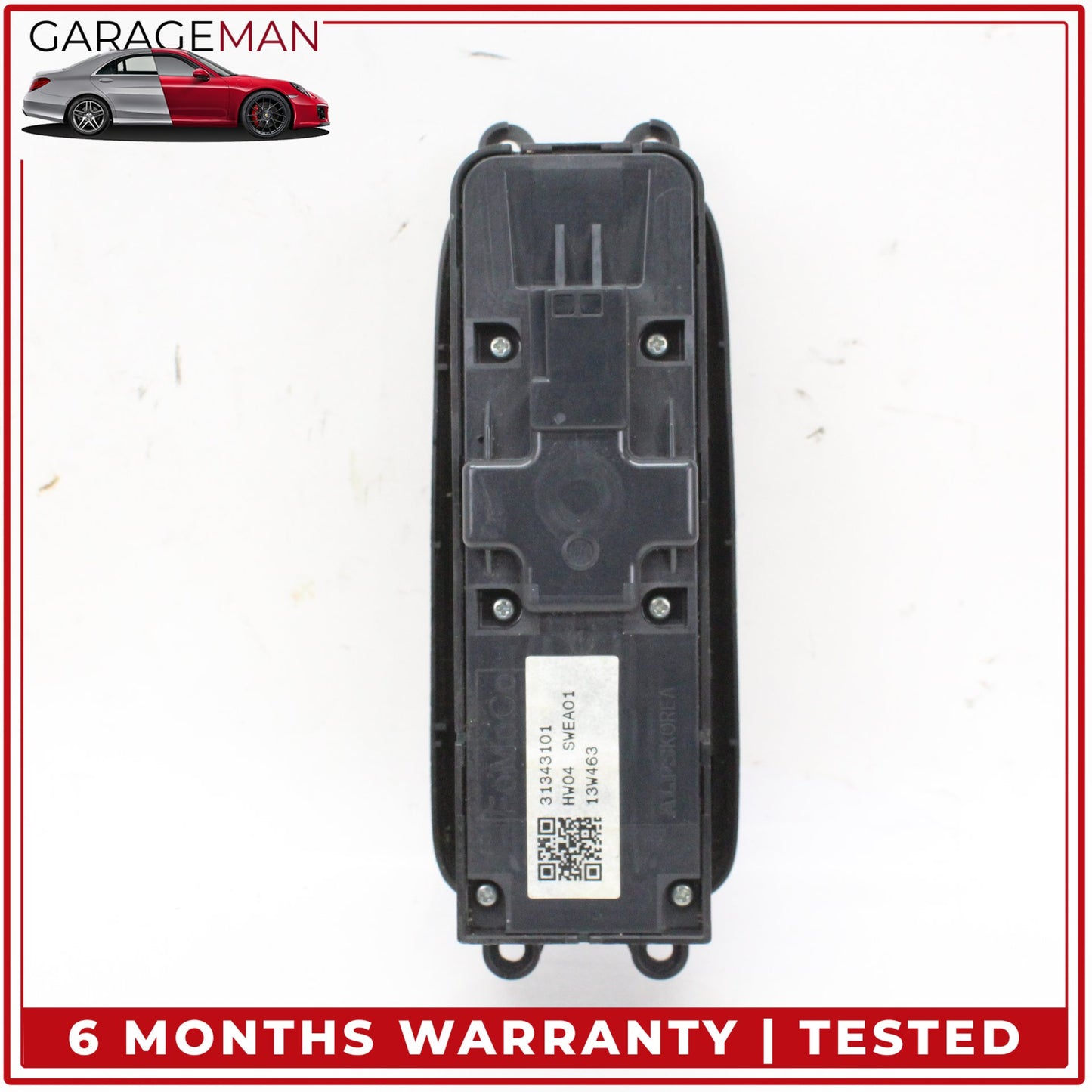 2014-2018 Volvo S60 X60 V60 Front Left Master Window Control Switch 31343101 OEM