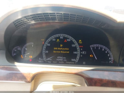 Parting Out- 2010 Mercedes-Benz S550 W221- 239