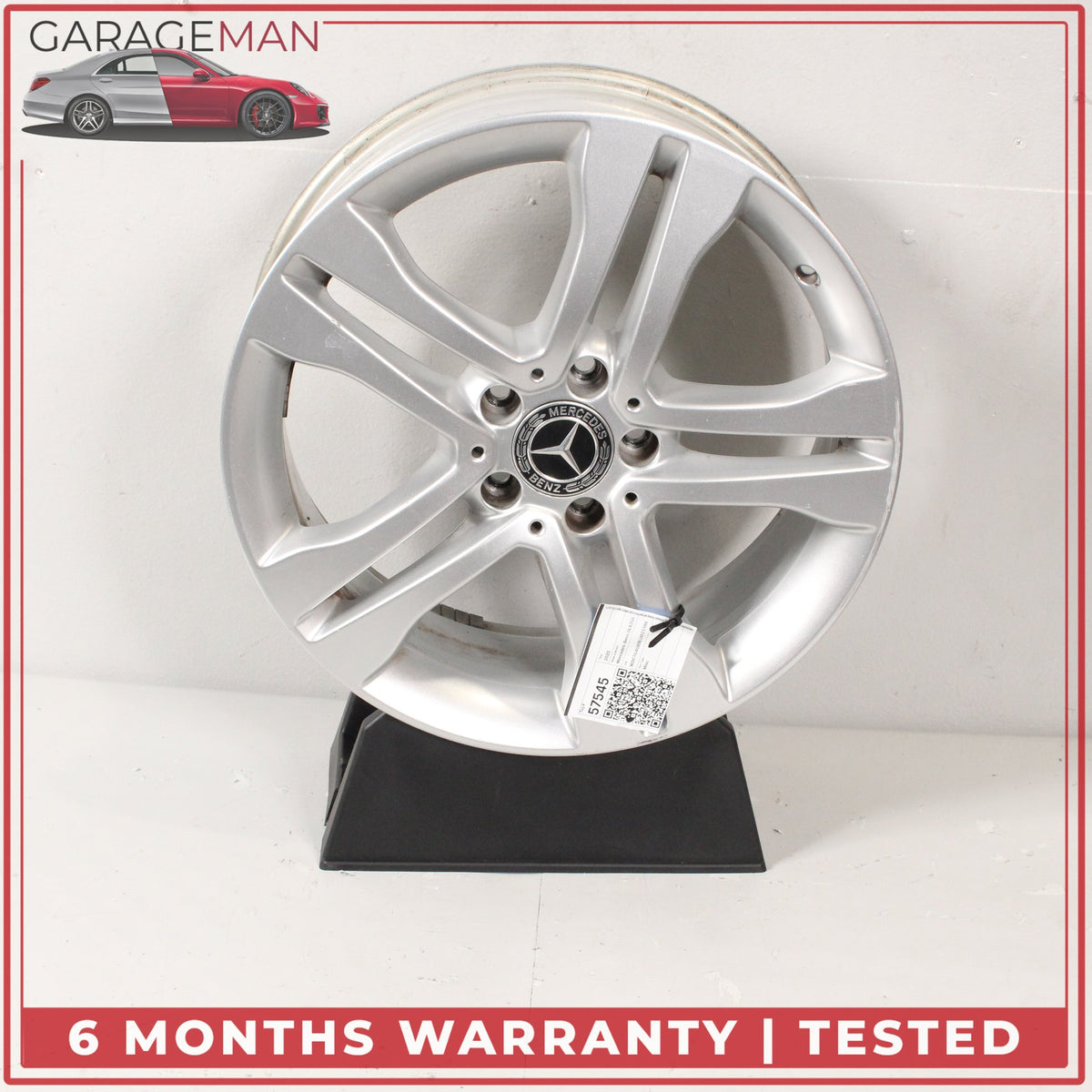 2015-2020 Mercedes X156 GLA250 Front or Rear Side Wheel Rim 7JX18H2 ET46 OEM