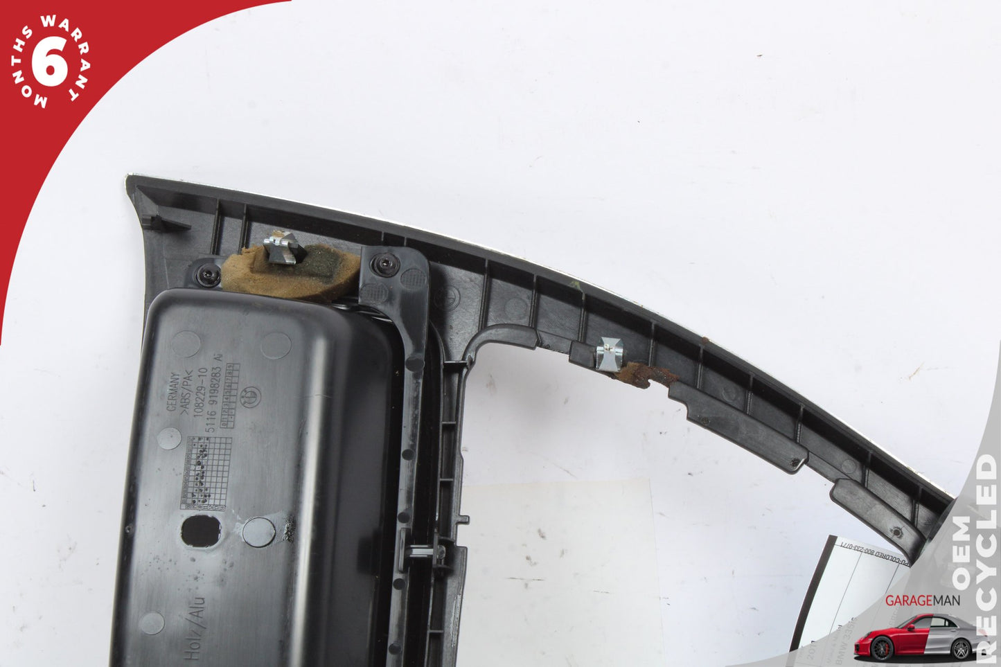 2007-2013 BMW 335is 328i Front Center Console Trim Bezel Cover Panel 8049059 OEM
