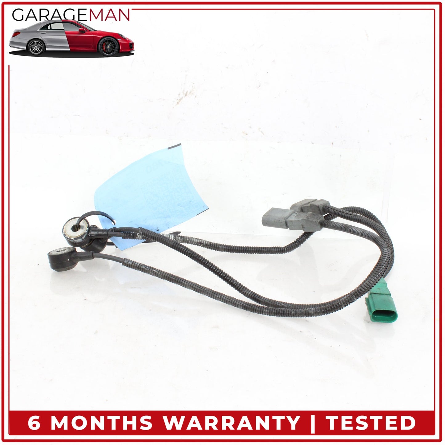 2005-2018 Audi A6 Q3 Q5 A3 A4 Porsche Cayenne Engine Knock Sensor Set of 3 OEM