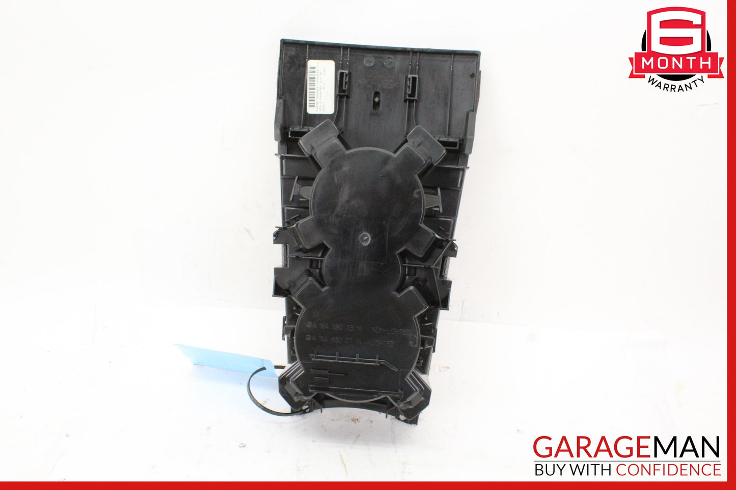 06-12 Mercedes-Benz ML350 W164 Center Console Dual Cup Holder 1636800714 OEM