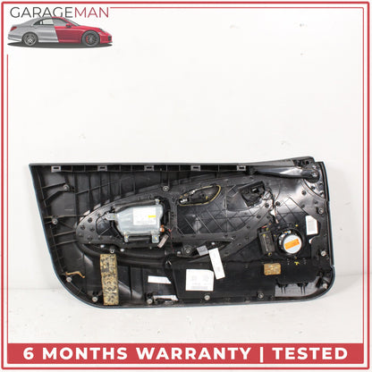 2004-2010 BMW 650i E64 Front Right Door Interior Panel Assembly Black OEM