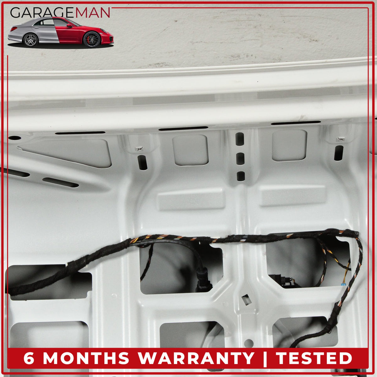 2014-2021 BMW 230i F22 Coupe Rear Trunk Lid Panel Assembly Alpine White OEM