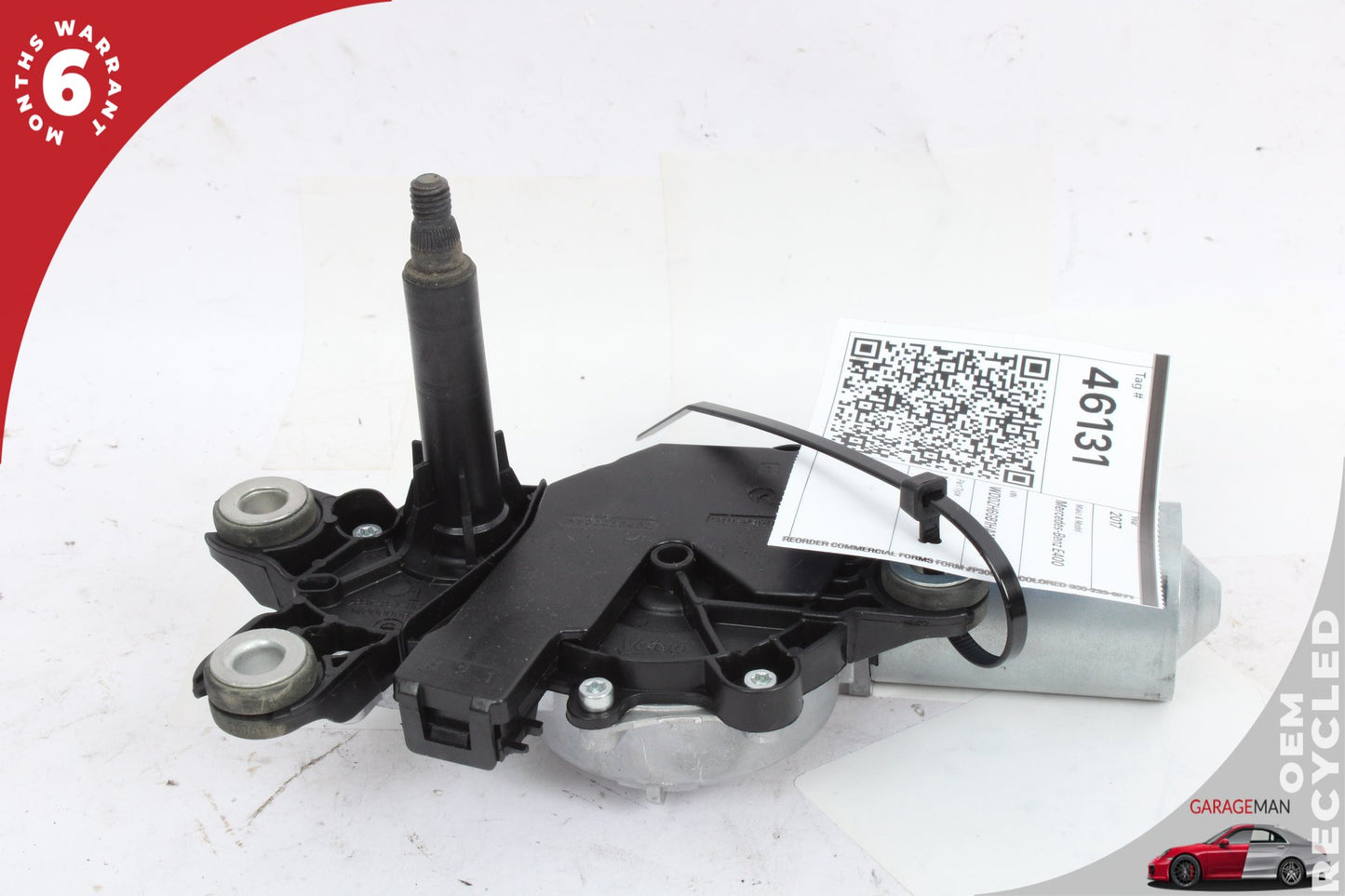 17-19 Mercedes-Benz E400 W213 Station Wagon Rear Windshield Wiper Motor 2139065901