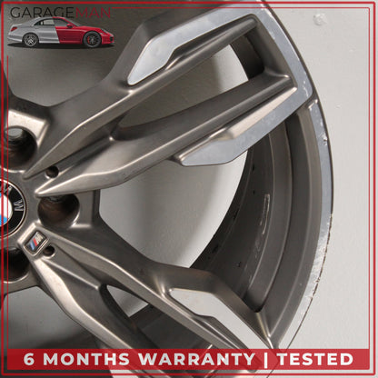 2018-2025 BMW X3 X4 G01 G02 Front Side Wheel Rim 8.5JX21 H2 IS30 8053455 OEM