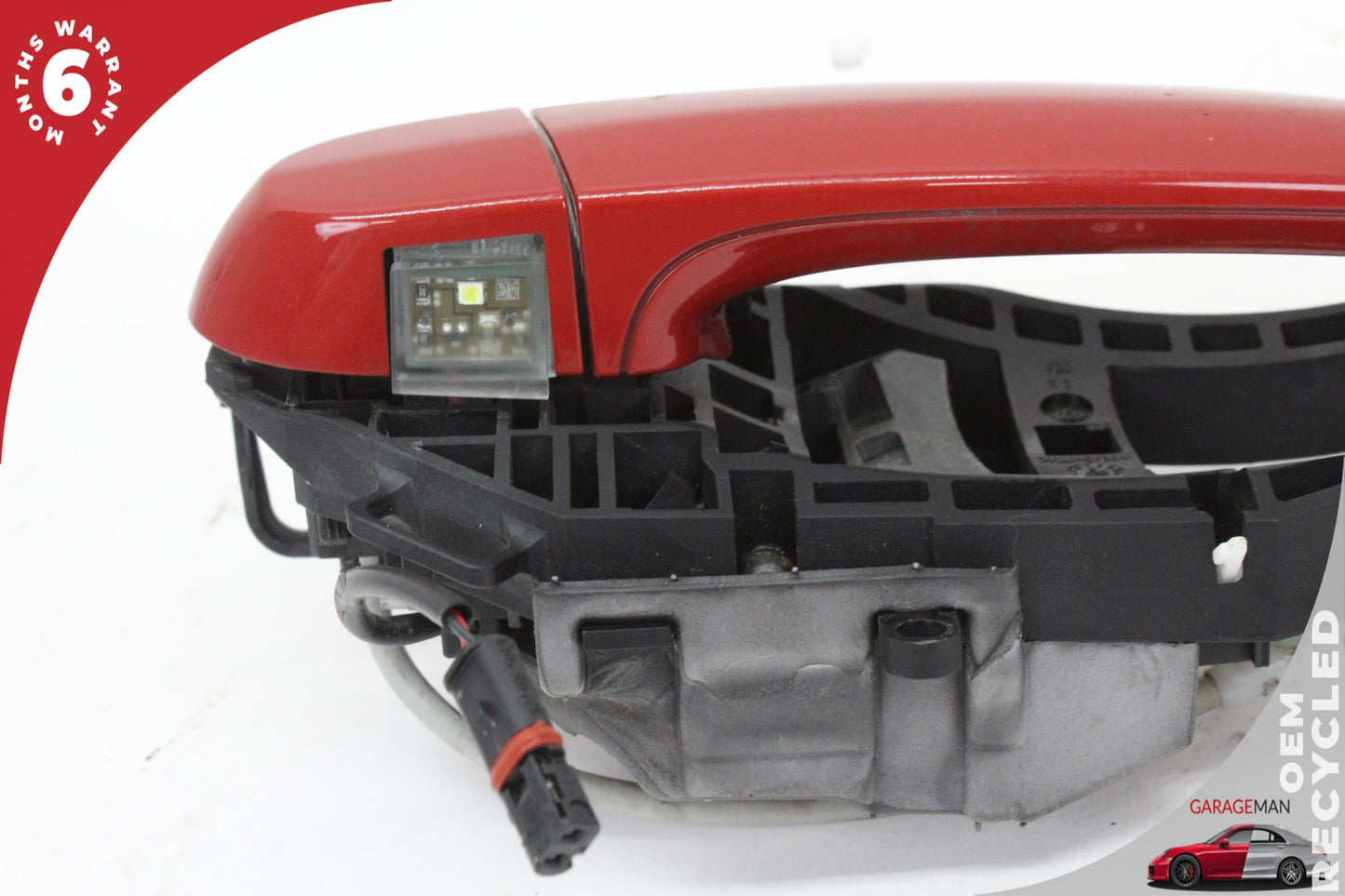 2012-2018 BMW 320i F30 Rear Right Side Exterior Door Handle Red 7332268 OEM