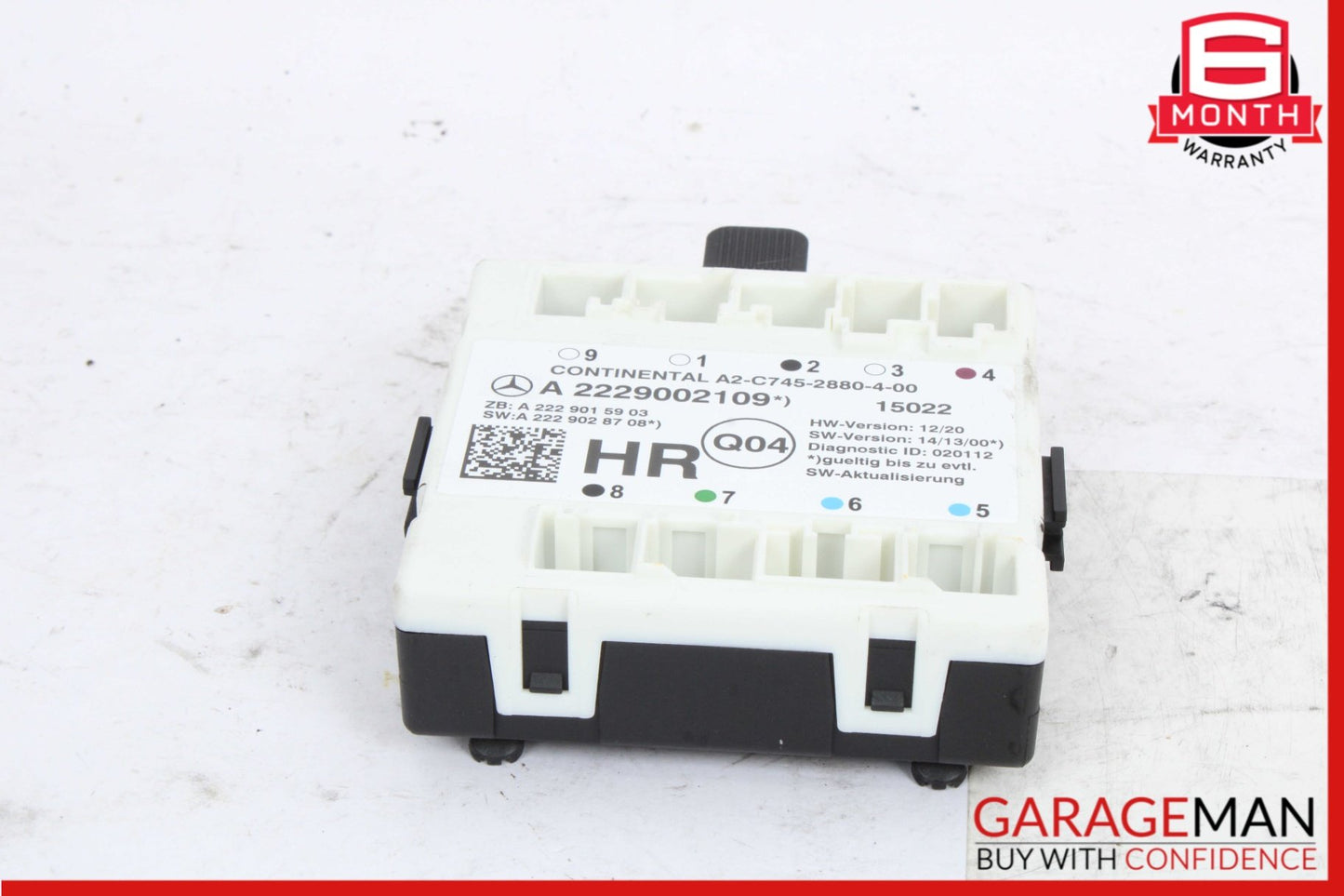 2015-2023 Mercedes-Benz C300 Sedan Rear Right Door Control Module 2229002109 OEM