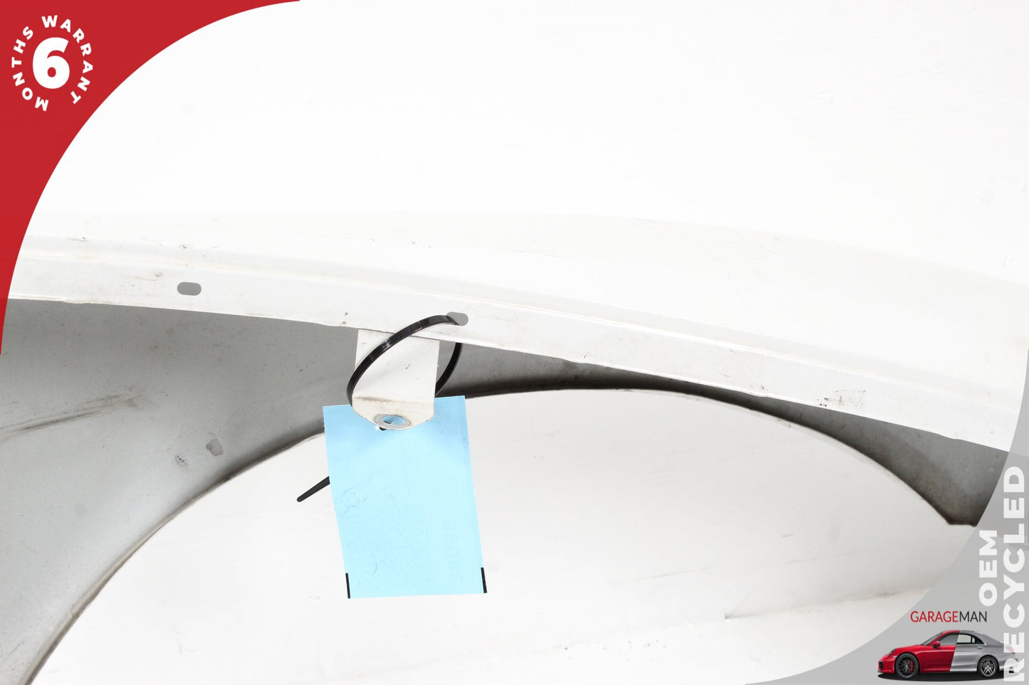 2013-2016 Porsche Cayman 981 Boxster Front Left Side Fender Panel White OEM