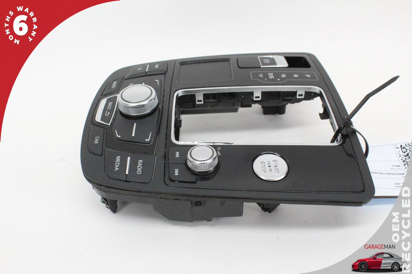 2012-2018 Audi A7 Front Center Console MMI Control Switch Panel 4G1919612L OEM