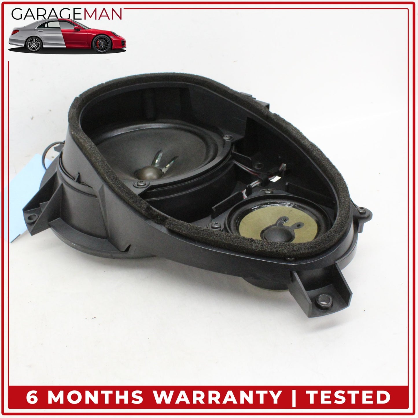 2003-2008 Mercedes R230 SL500 Front Left and Right Door Audio Speaker Set OEM