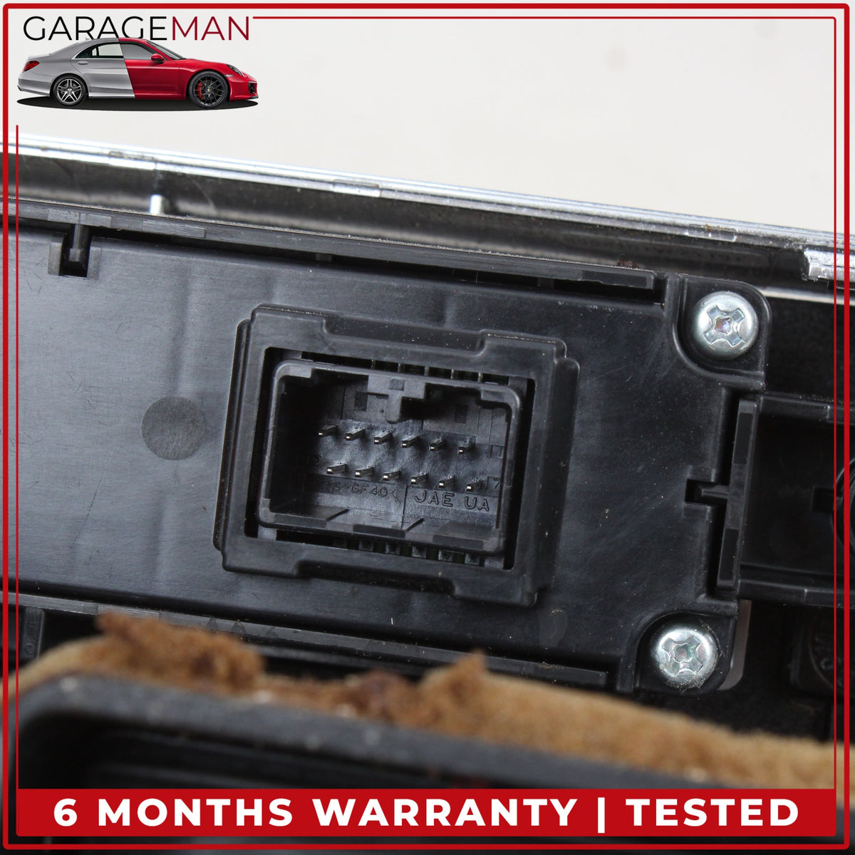2014-2022 Range Rover Sport L494 Rear Center Console Air Vent Trim w/ Switch OEM