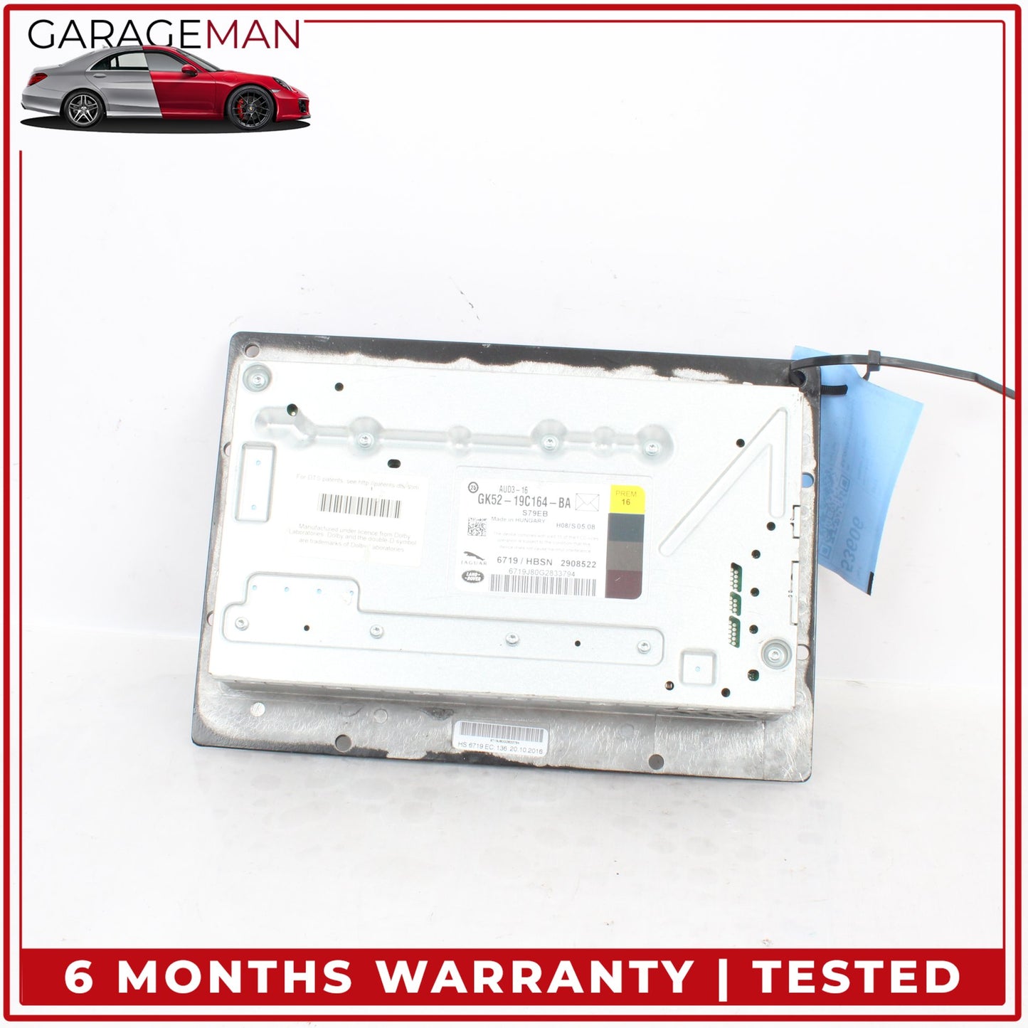 2012-2019 Jaguar F-Type X152 1200W Meridian Stereo Audio Amplifier AMP OEM
