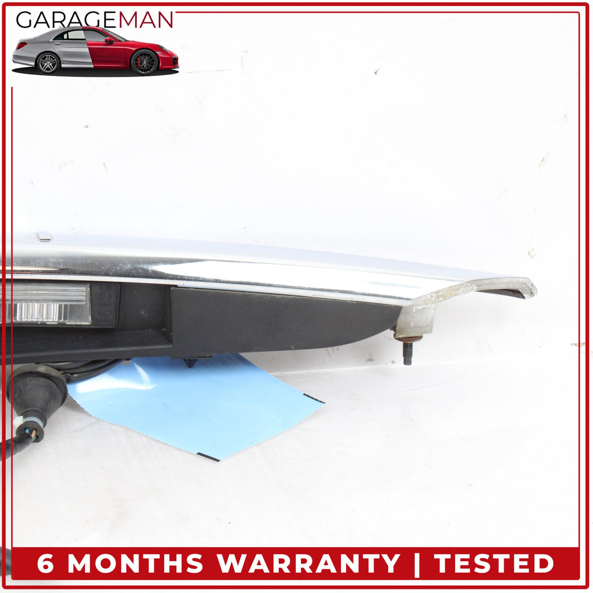2014-2017 Infiniti Q50 Rear Trunk Lid Molding Plate w/ Lights and Camera OEM