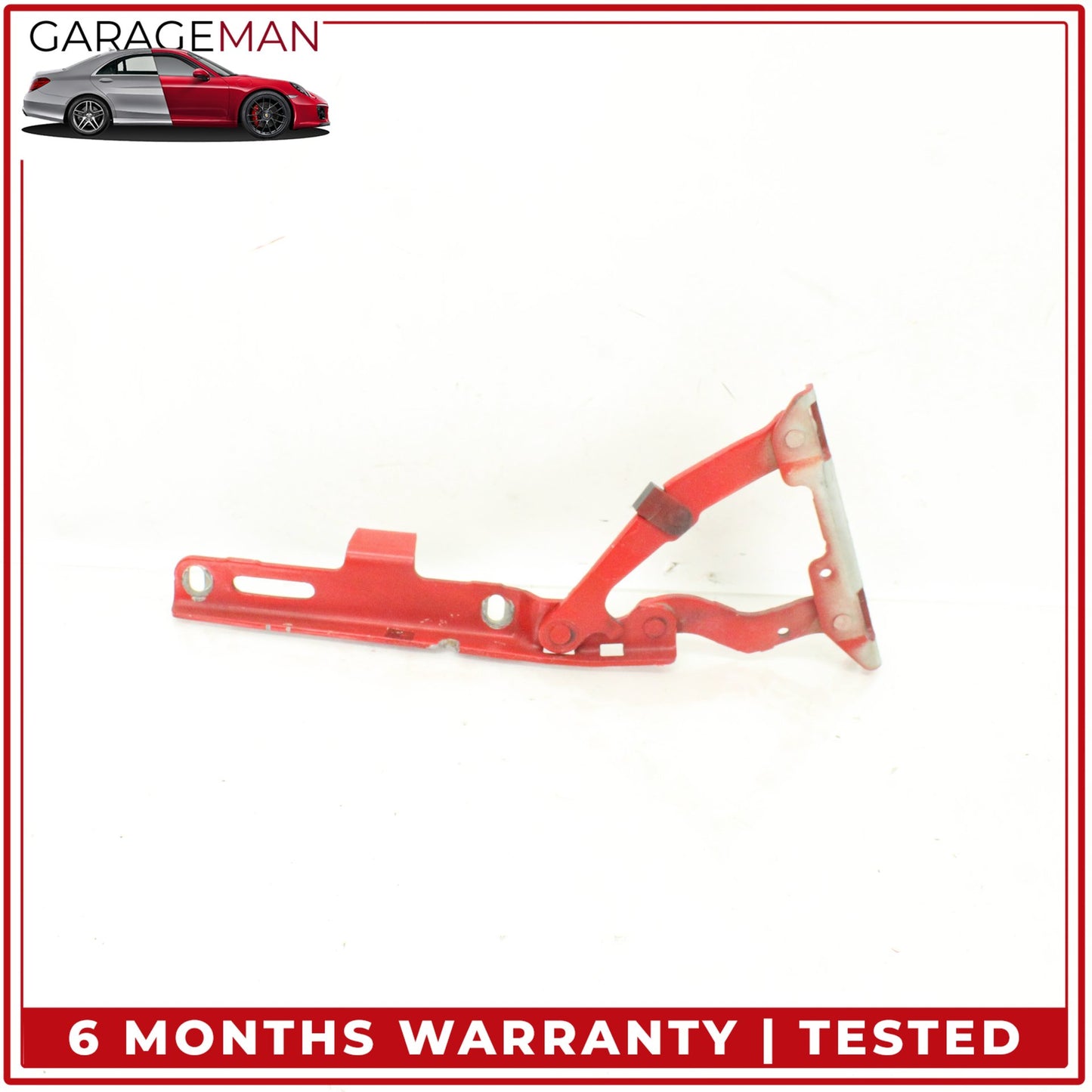 1999-2005 Porsche 911 996 Rear Left and Right Side Trunk Lid Hinge Set Red OEM