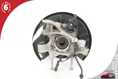 11-14 Porsche Cayenne 92A AWD 4.8 Rear Left Spindle Knuckle Wheel Hub 7P5616040A