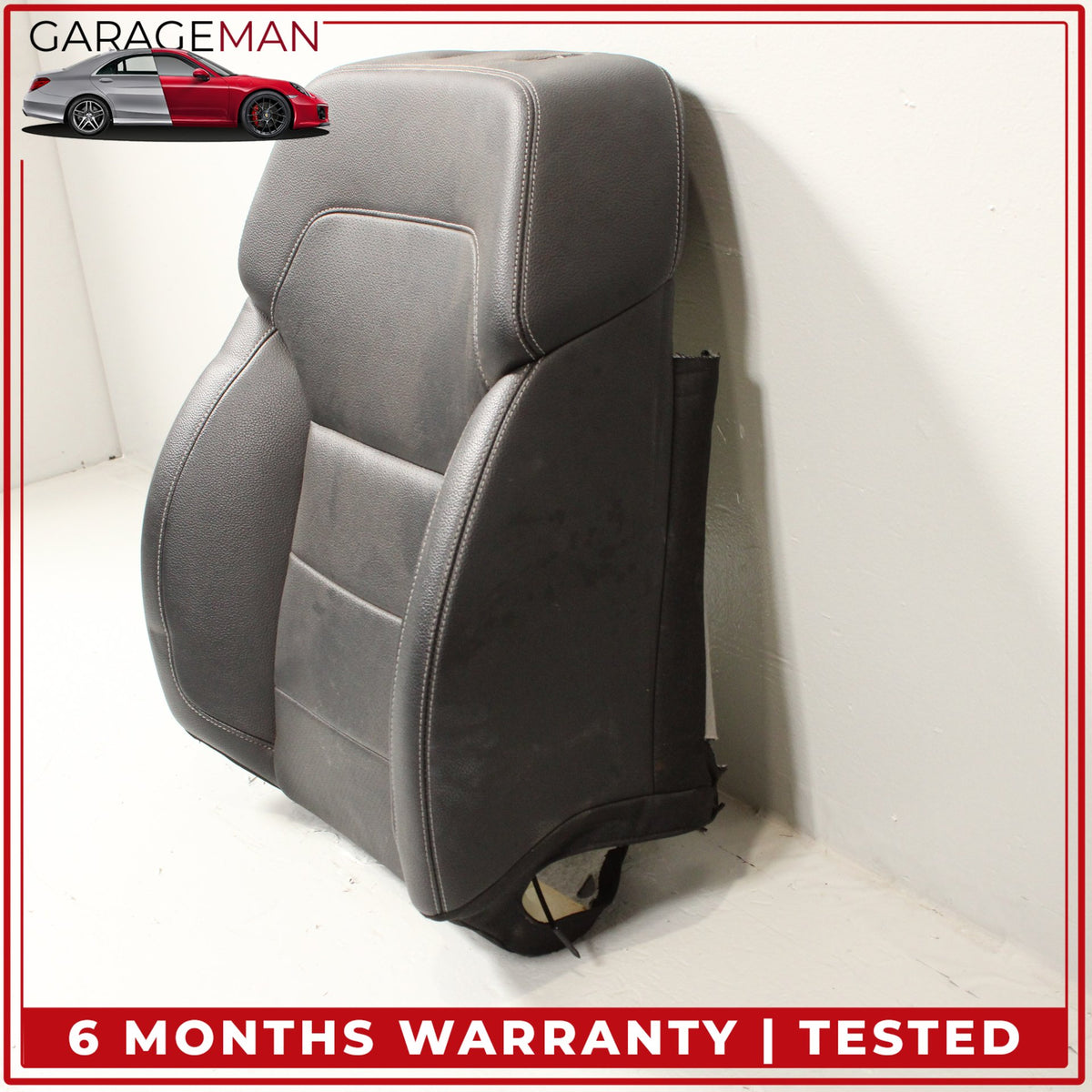2012-2015 Mercedes W166 ML350 Front Right Side Top Upper Seat Cushion Black OEM