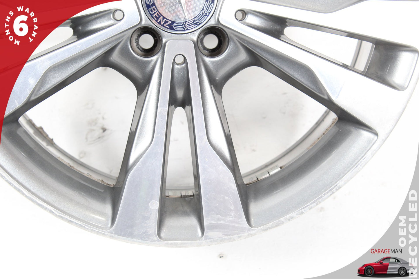 2015-2023 Mercedes W205 C300 C350e 8.5 x 18 18" Rear Wheel Rim 2054012902 OEM