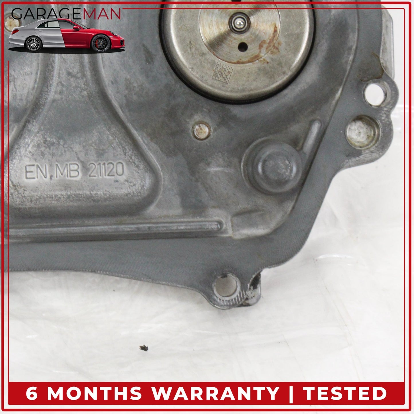 2012-2018 Mercedes W216 CL550 Engine Timing Chain Cover Plate 2760150201 OEM