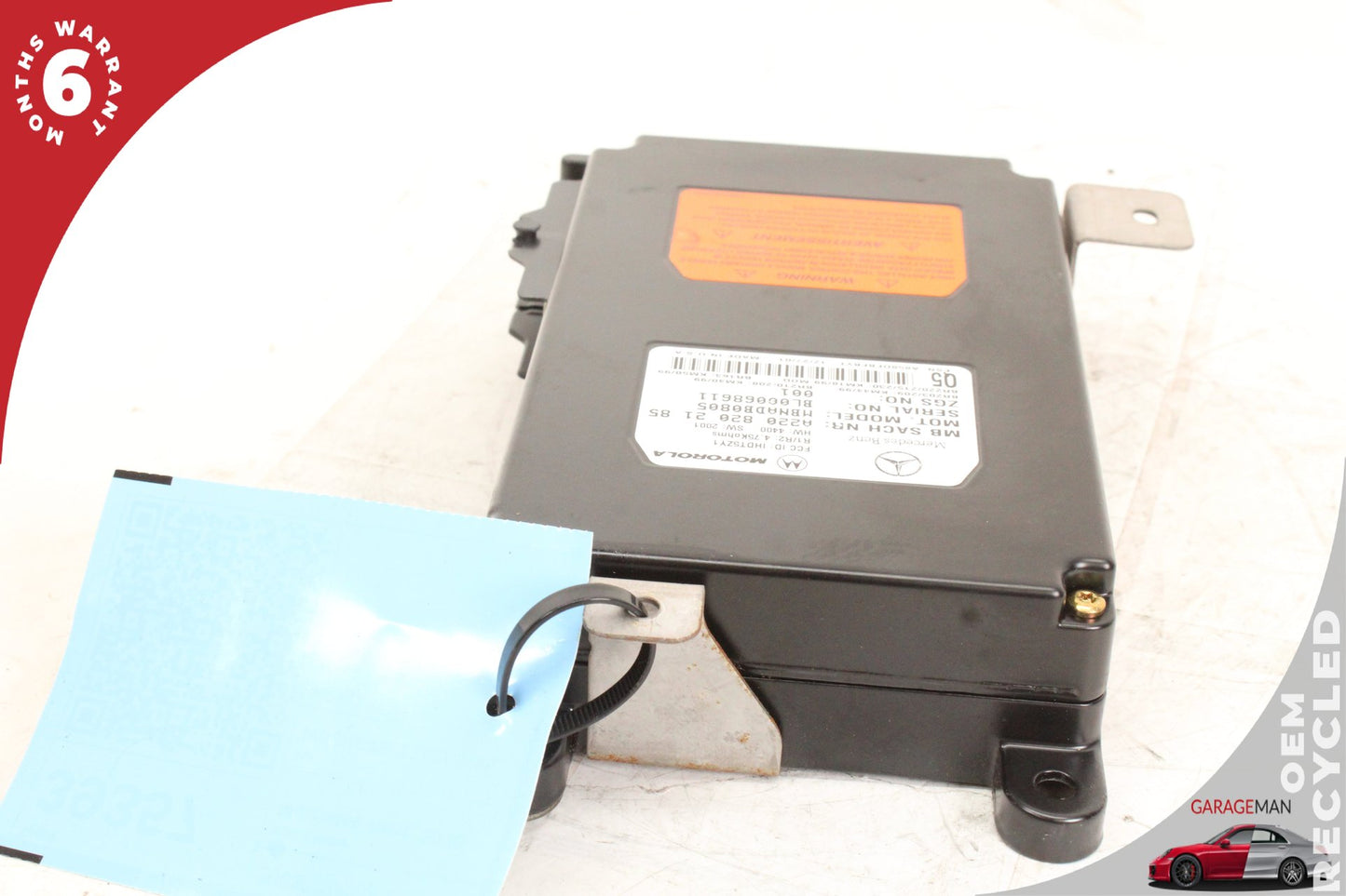 00-06 Mercedes S500 W220 Voice Command Control Module 2208202185 Genuine