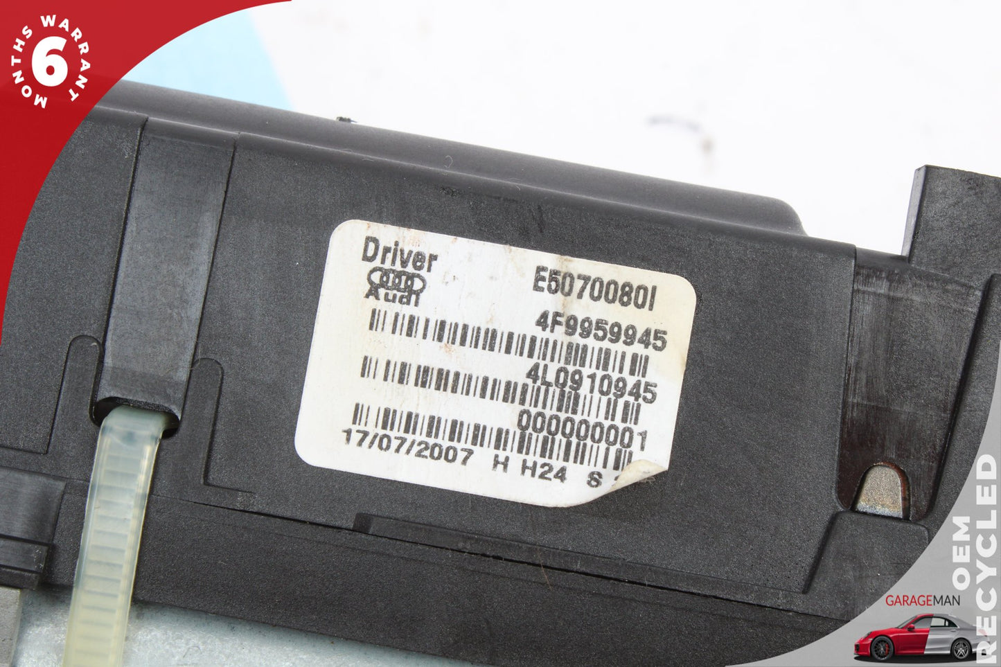 2007-2015 Audi Q7 Rear Left Trunk Tailgate Power Lift Motor 4L0827851B OEM