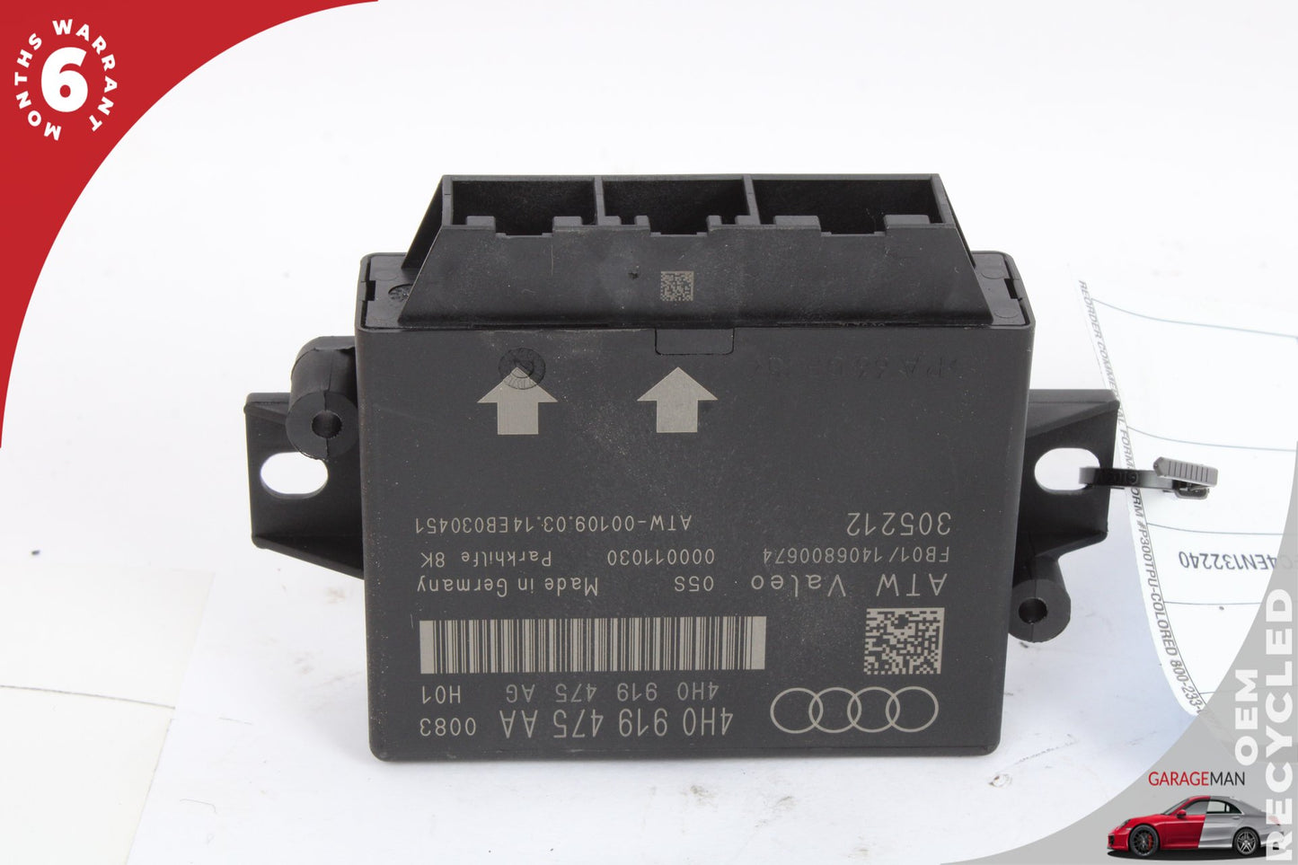 2012-2018 Audi A6 A7 Parking Distance Control Module 4H0919475AA OEM