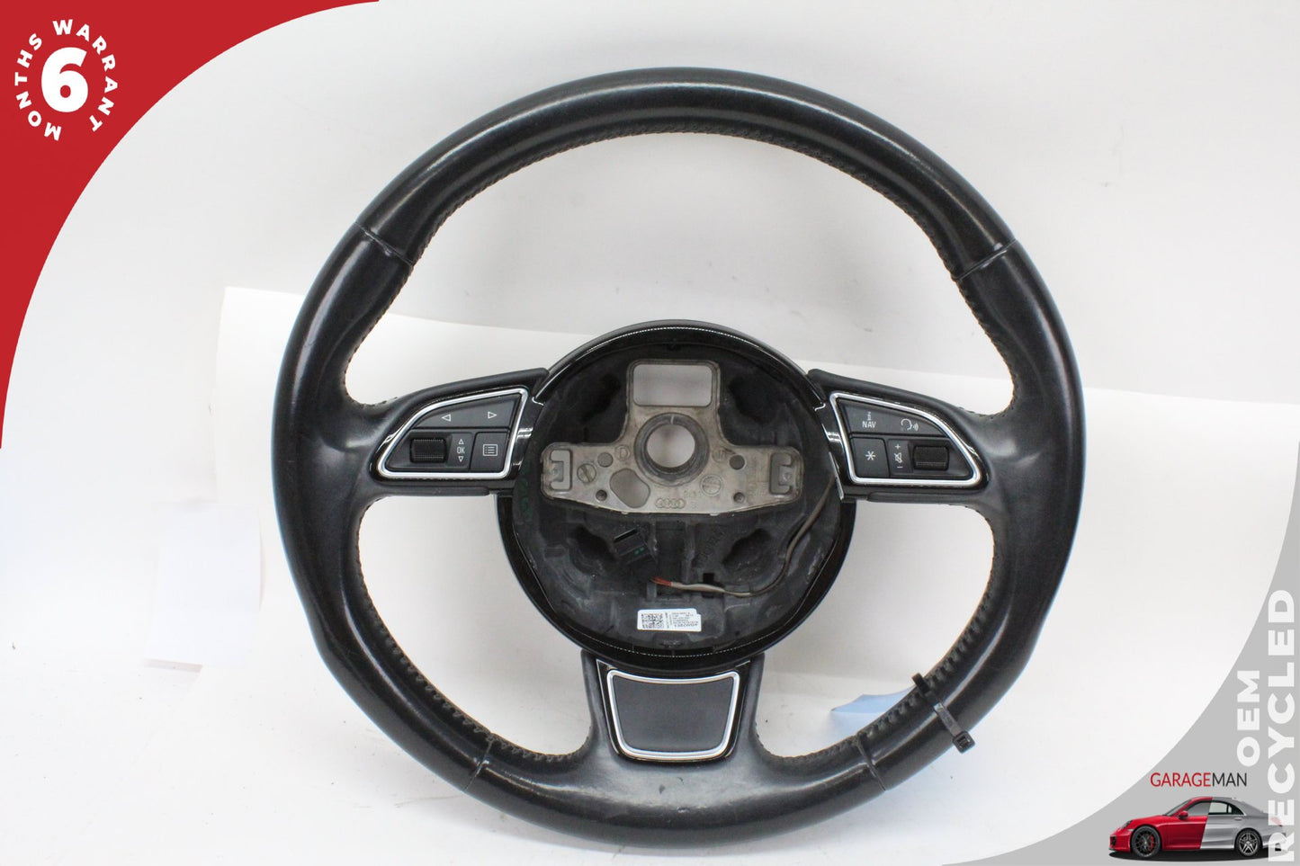 2015-2020 Audi A3 Front Left Driver Side Steering Wheel Black 8V0419091A OEM