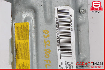 03-12 Mercedes R230 SL500 SL55 AMG Knee Airbag Air Bag Left Driver Side OEM